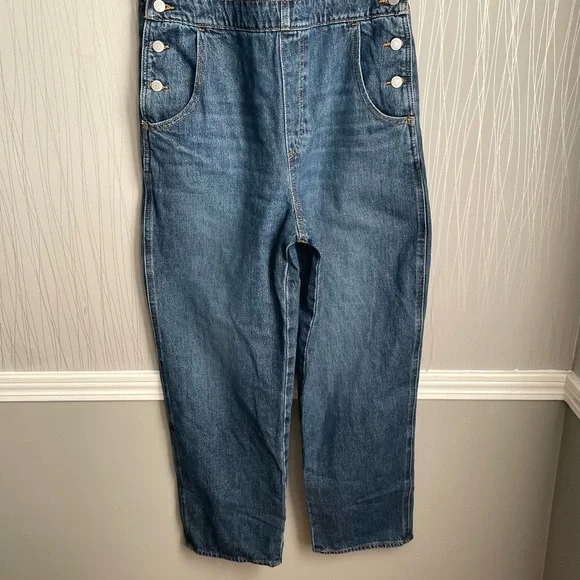 Levi's Women's Vintage Denim Jean Overalls Size Large - Picture 8 of 14